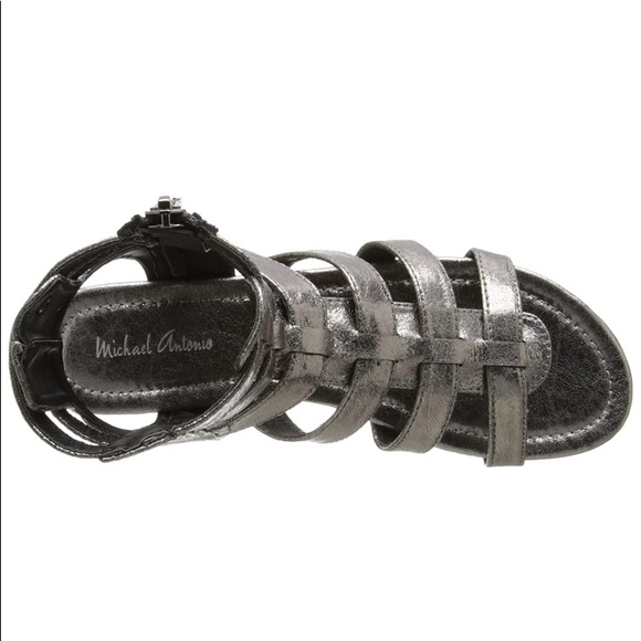 MICHAEL ANTONIO DEBBIE-MET GLADIATOR SANDALS - Picture 4 of 16